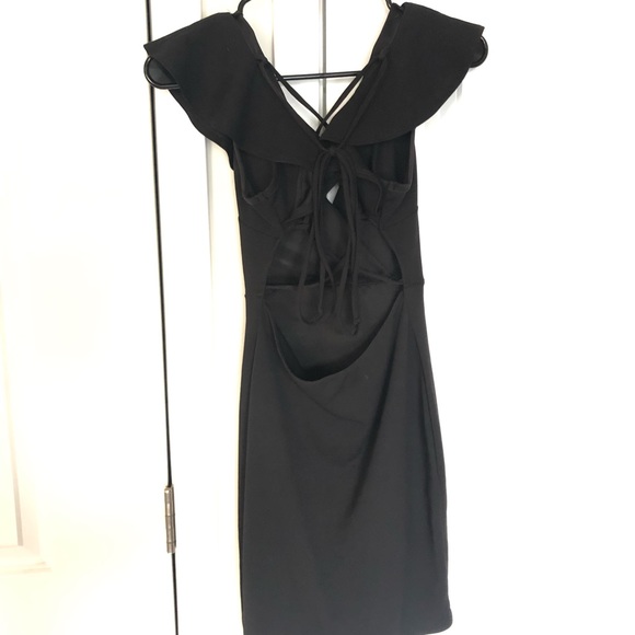 Black cocktail dress - Picture 3 of 4